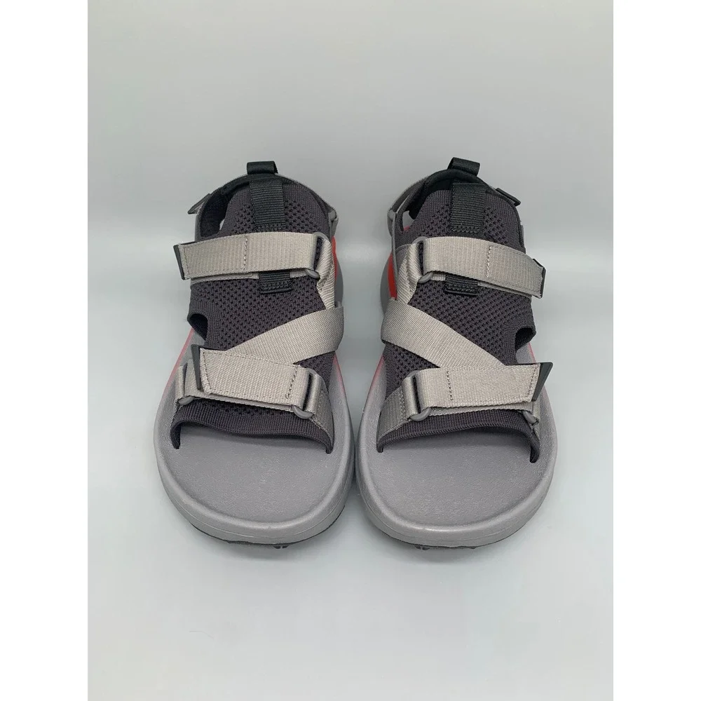 Teva Aventrail Trail Running Sandals Gray Red 1156150 Men's Sz 9 EU 42 NEW